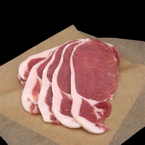 Unsmoked Back Bacon X 500g Bare Village Butchers And Deli