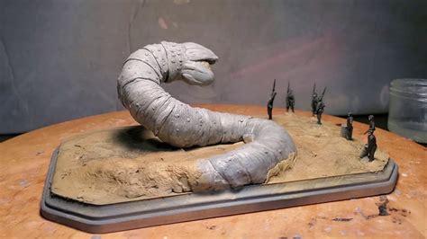 Dune Sandworm In Sculpey Youtube