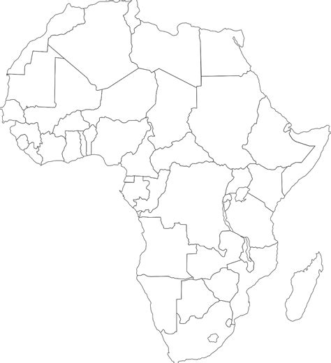Mapa PolÍtico Interactivo De África