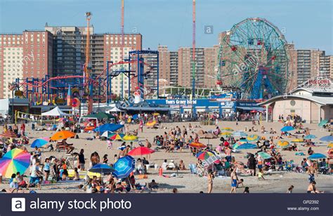 Visit new york's iconic coney island and drop by luna park for exciting rides and fun for the whole family! Coney Island beach with the boardwalk and Luna Park rides ...