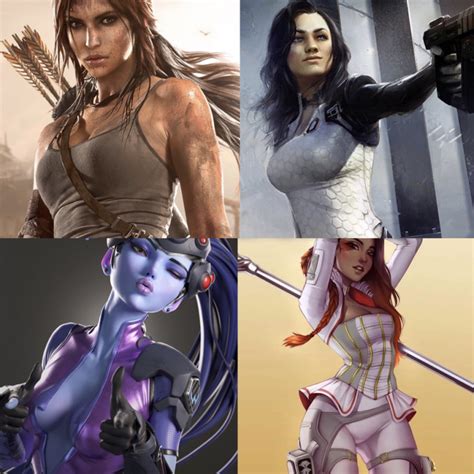Sexiest Video Game Female Character Bracket Bracketfights