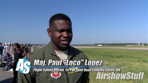 Meet The Next F 22 Raptor Demo Pilot Maj Paul Loco Lopez Youtube