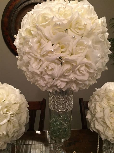Elegant Centerpieces Etsy Elegant Centerpieces Wedding Table