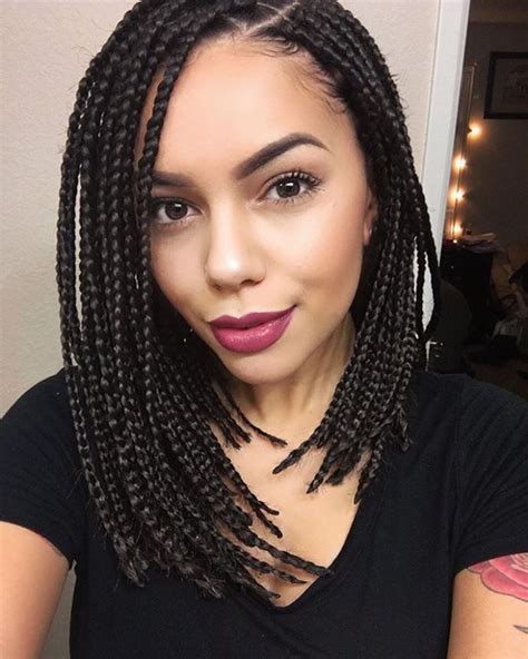 Braided Bob Hairstyle 17 Beautiful Braided Bobs From Instagram You