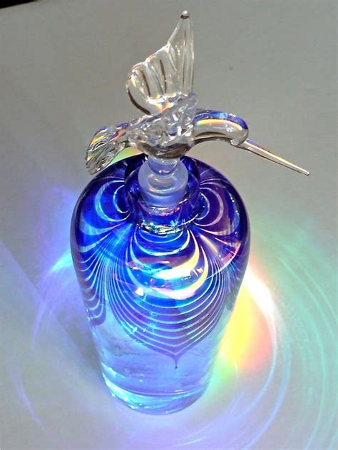 Beautiful Glass Perfume Bottle Bouteilles De Parfum En Verre
