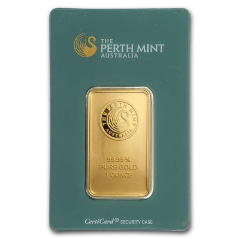 Perth Mint 1 Oz Gold Bar Perth Mint Classic Assay