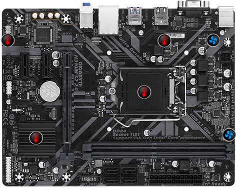 Lasting quality from gigabyte.gigabyte ultra durable™ motherboards bring together a unique blend of features and technologies that offer users the absolute. Gigabyte H310M S2 2.0 (rev. 1.0) Motherboard (GA-H310M ...