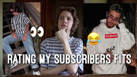 Rating My Subscribers Outfits Most Fitted Subs On Youtube Youtube