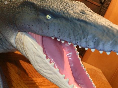 Action Figure Barbecue Something Has Survived Mosasaurus From Jurassic World By Mattel