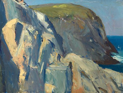 Edward Hopper Bluffs Monhegan Island Whitney Museum Of American Art