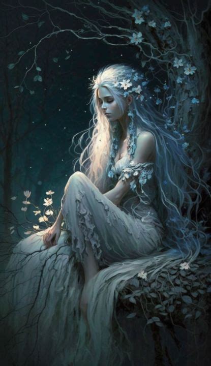 Nymph Of The Forest Radiant Visions Gallery Paintings And Prints Fantasy And Mythology Fantasy