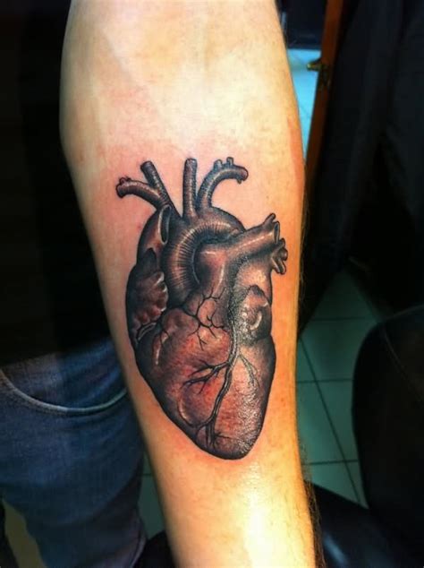22 Popular Ideas Realistic Heart Tattoo