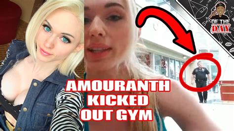 Just dance, ring fit, cooking streams, and irl streams. Amouranth (Twitch Thot) Kicked Out Gym, Blames Racism - L ...