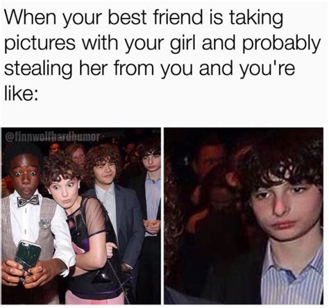 Stranger things meme maybe it or others mike wheeler who. Just to be clear I do NOT ship fillie bc that's completely wrong and those who do ship it need ...