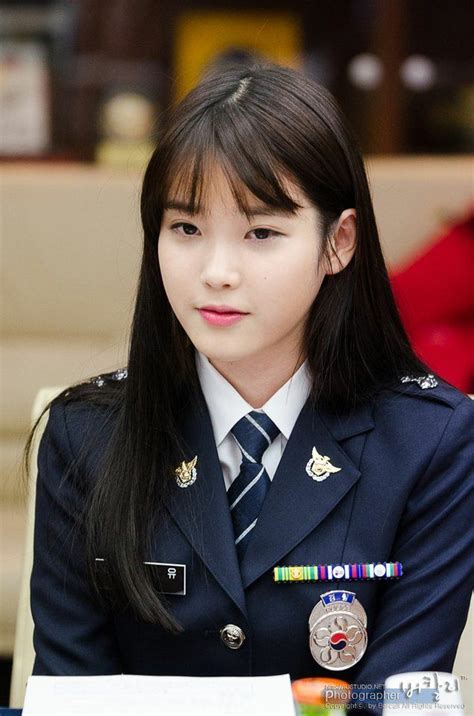 8 Gorgeous Photos Of Iu The Senior Police Officer Police Uniforms Girls Uniforms Police