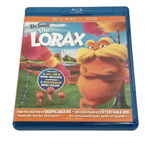 Dr Seuss The Lorax Blu Raydvd 2016 2 Disc Set 223 Picclick