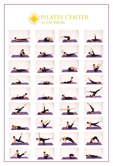 21 Day Pilates Wall Workout Chart