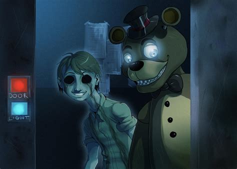 Fnaf Freddy And His Ghost By Ladyfiszi On Deviantart