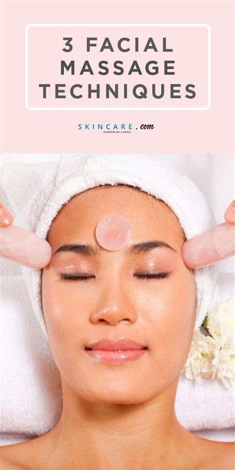 How To Give Yourself A Spa Like Facial Massage By Loréal Facial Massage