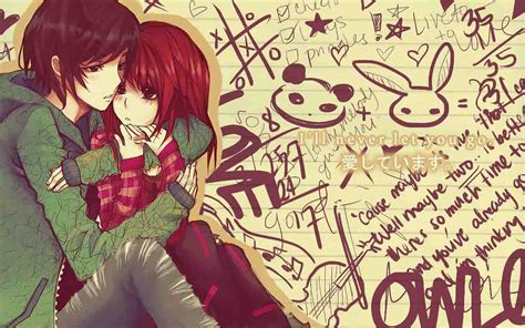 Anime Couple Wallpapers Wallpaper Cave