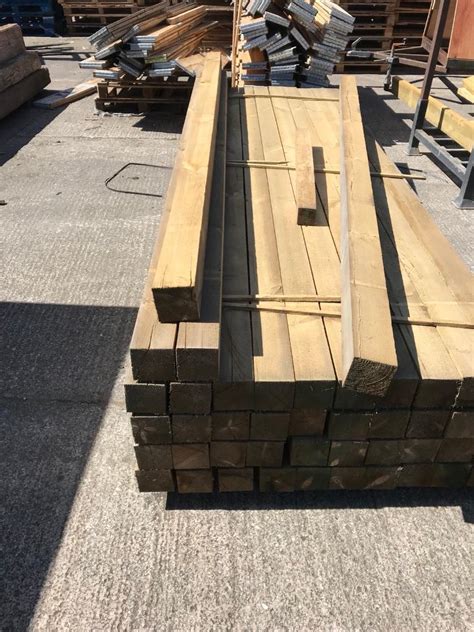 Timber Wooden Planks 4x4 10ft Long New In Burscough Lancashire