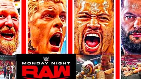 Wwe Monday Night Raw Full Highlights 17th April 2023 Monday Night