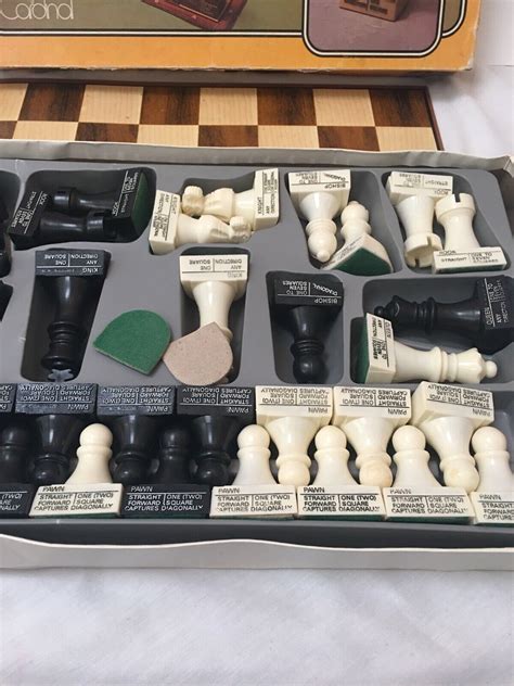Chess Teacher By Cardinal 1979 Learning Beginner Game Vtg Missing