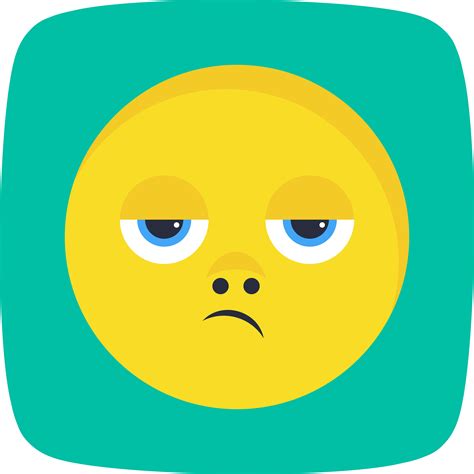 Disappointed Emoji Vector Icon 377445 Vector Art At Vecteezy