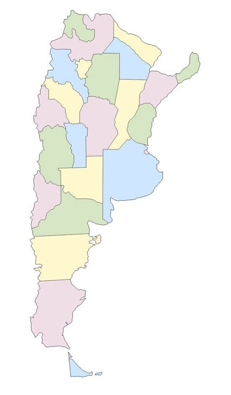 Mapa Para Imprimir De Argentina Bicontinental Mapa Mudo De Argentina