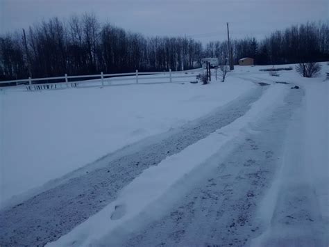 Snowy Driveway Photo