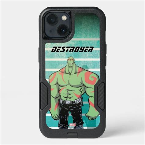 Guardians Of The Galaxy Drax Mugshot Otterbox Iphone Case Zazzle In
