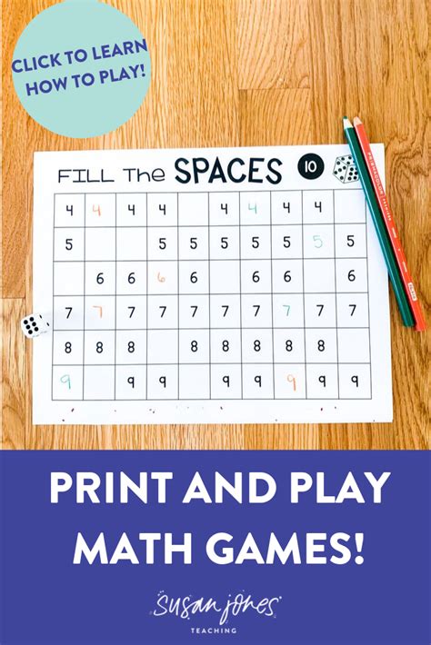 Math Games For First Grader