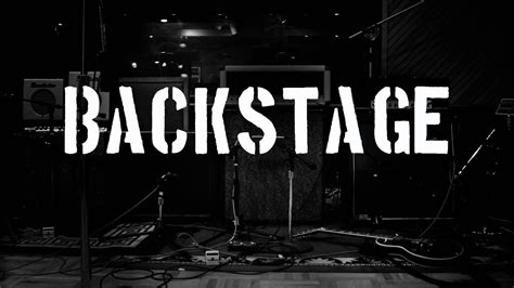 Backstage Youtube