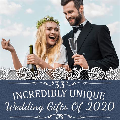 Finding the perfect wedding gift ideas for a bride takes time, and there are all sorts of things that you can consider. 33 Incredibly Unique Wedding Gifts of 2020