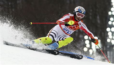 Maria Riesch Germany Hefley Skiing Gold Medalist At The Olympic Games