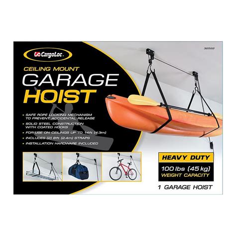 Ceiling Mount Garage Hoist Cargoloc