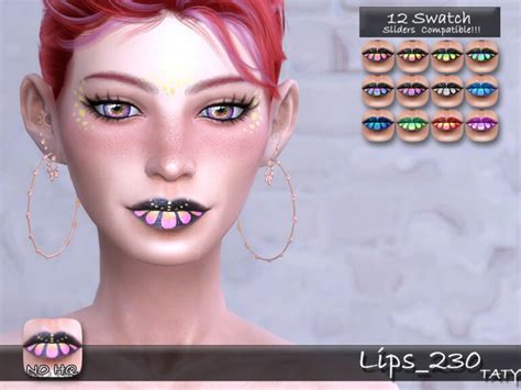 Lips 230 By Tatygagg At Tsr Sims 4 Updates