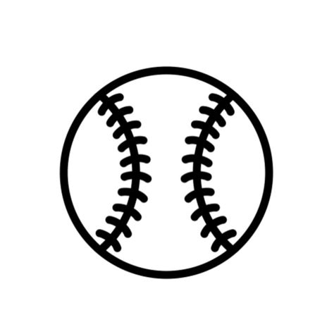 Baseball Svg File Cricut File Silhouette Machine File Diy Etsy