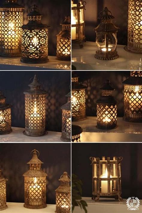 Easy bedroom projects & diy ideas for your room. A selection of our popular Moroccan lanterns (With images ...