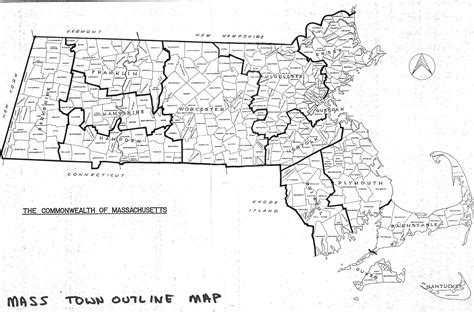 Counties Of Massachusetts Map District Map