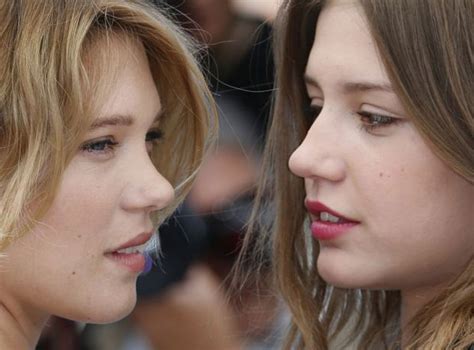 Web young , blake eden. Blue is the Warmest Colour actresses on their lesbian sex ...