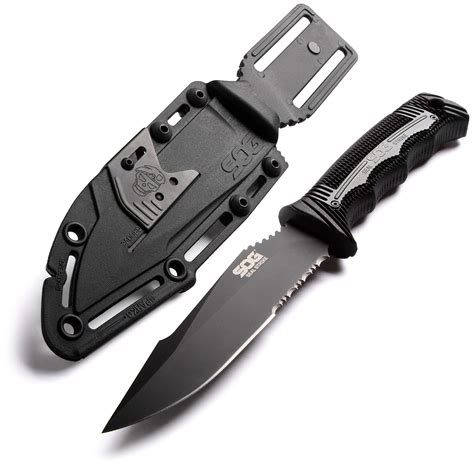 Buy Sog Fixed Blade Knives With Sheath Seal Strike Tactical Knife And