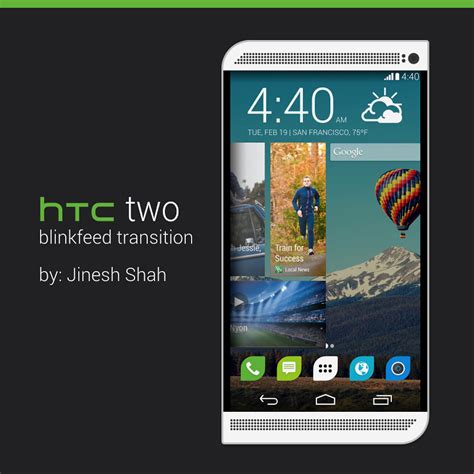 Htc Two Rendered By Jinesh Shah With Sense 60 And Android Kitkat