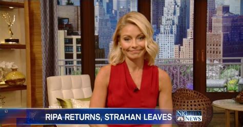 Kelly Ripa Calls For Respect In The Workplace As She Returns To Live