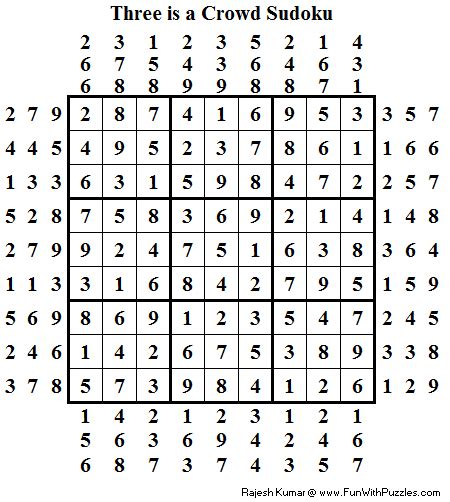 Classic Sudoku Mini Sudoku Series 26