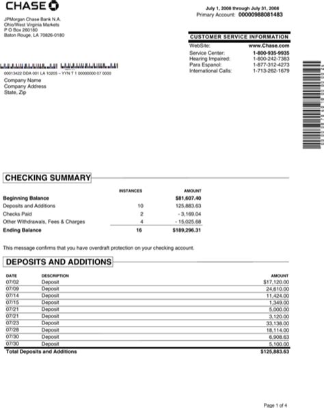 I went to the bank filed a dispute and they called me today i was denied because but never refunded my money and when i changed cards they still charged me or let the company charge me again 🤦. Chase Bank Statement Template | Statement template, Credit ...