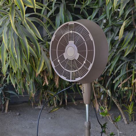 Newair Af 520b Oscillating Outdoor Misting Fan 18 Inch