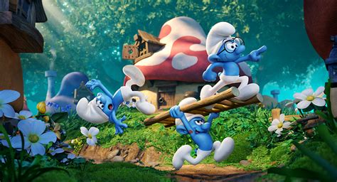 Sonys Fully Animated Smurfs Movie Gets A New Title Teaser Image
