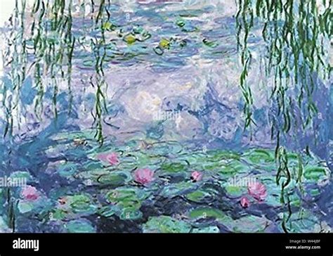 Claude Monet Water Lilies Stock Photo Alamy