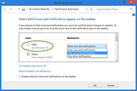 Remove Get Windows 10 App Icon From Windows 87 Taskbar